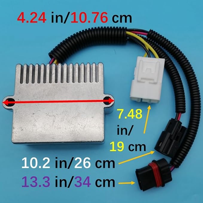 Voltage Regulator Rectifier for Arctic Cat 0630-312 0630-366 Blast 4000 M 6000 M 8000 Norseman 6000 8000 Pantera 6000 Riot 6000 8000 XF 6000 8000 ZR 6000 8000 Z971