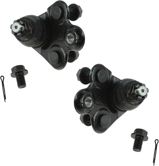 TRQ Front Lower Driver and Passenger Side Ball Joint Set Compatible with 2006-2011 Honda Civic