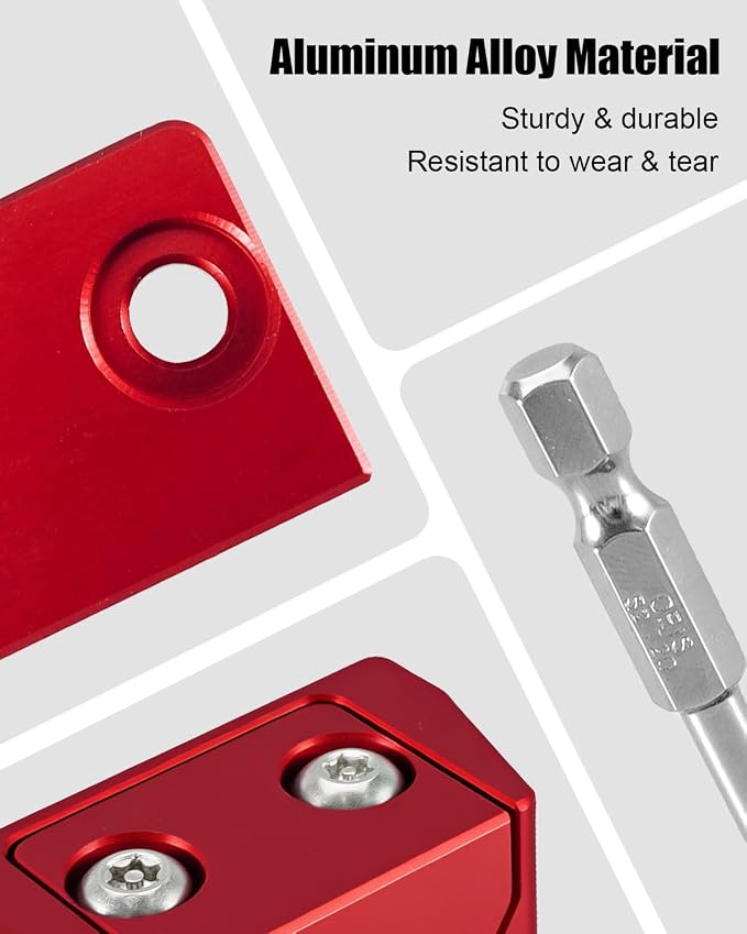 OBD Lock OBD2 Port Locking Tool, Aluminum OBD II Port Locking Tool & Diagnostic Port, Red OBD2 Port Anti-Theft Lockout Tool Fit for Cars/Trucks