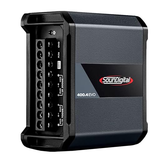 SounDigital Amplifier (400W 4 Channels)