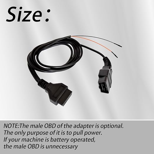 Universal Programming Cable Compatible with 2018+ Chrysler/Dodge/Jeep Vehicles