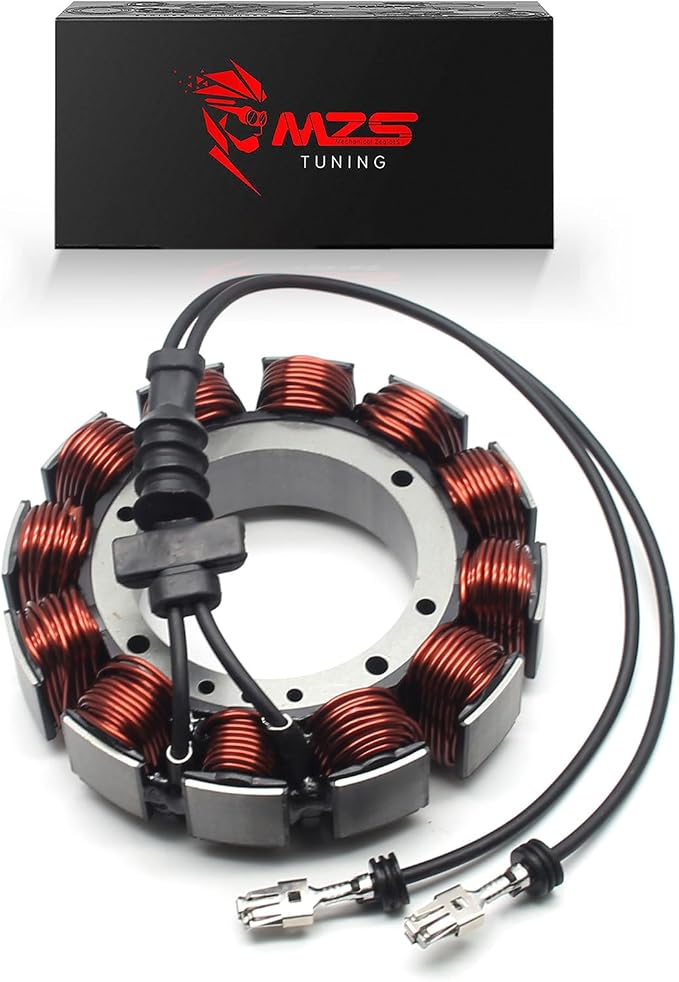 MZS Motorcycle Electric Stator Touring Coil 29987-99 45A Compatible with Electra Glide 1999-2001 / Road Glide 1999-2001 / Road King 1999-2001