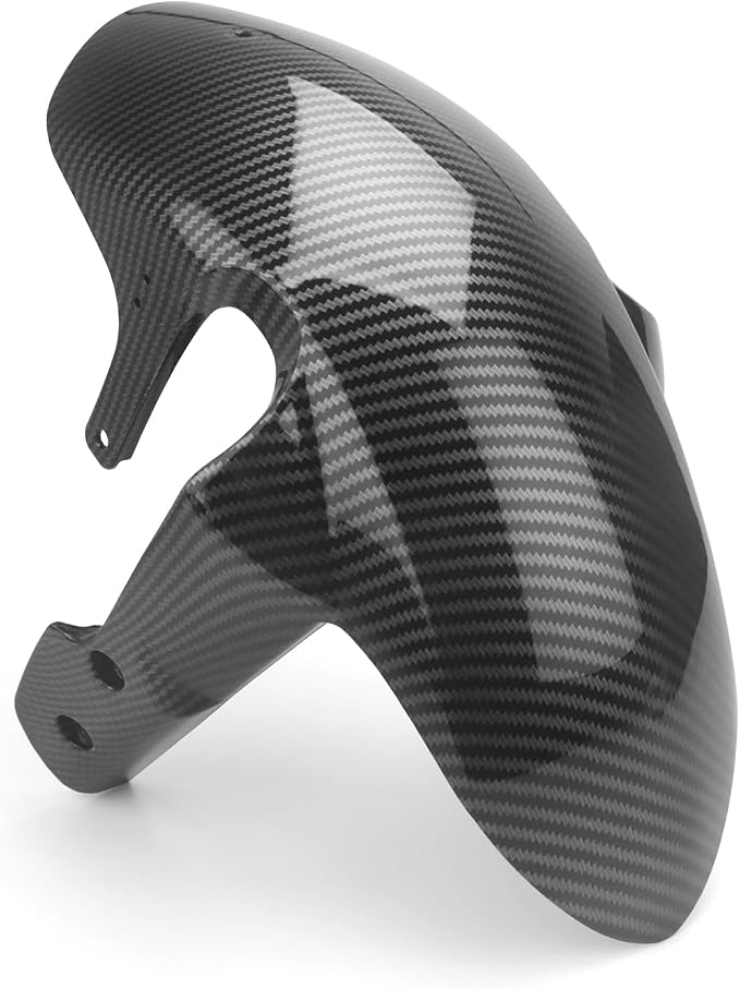 Motorcycle Front Fender, For Suzuki GSX-R600 GSXR750 2006-2010 / GSXR-1000 2005-2008 K5 K6 K7 K8, Mudguard Protector Splash Guard Fit Fairings Kit Parts (Carbon Fibre Texture)