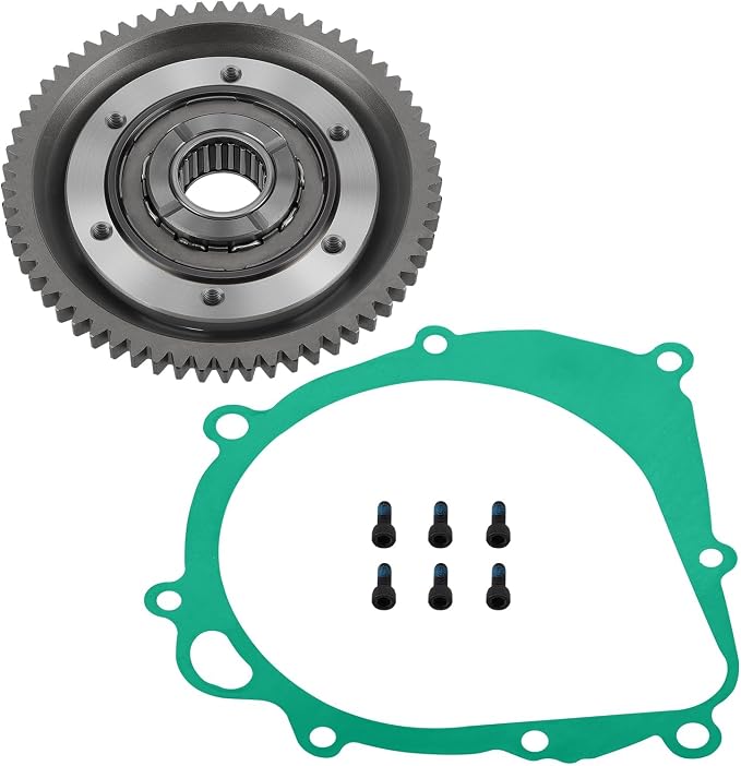 JAVIK Starter Clutch & Gear Gasket Kit for Suzuki Quadsport Z400 LT-Z400Z 2003-2013 LT-Z400 2003-2014 OEM# 12600-29810 09263-25049