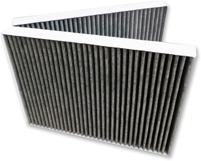 HEPA Cabin Air Filters Replacement with Activated Carbon Low Wind Resistance Extended Compatible with Model S