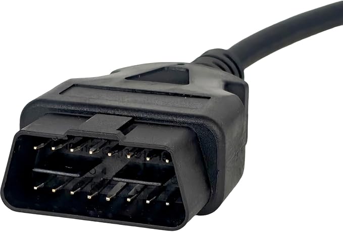 EZROAD OBD2 OBDII Cable Compatible with Zurich ZR11 ZR13 ZR15 Scan Tool Code Reader Scanner Scan Tool 63807 63806 56218 Connector to 26 Pin Male Adapter Cable 5 FT Data