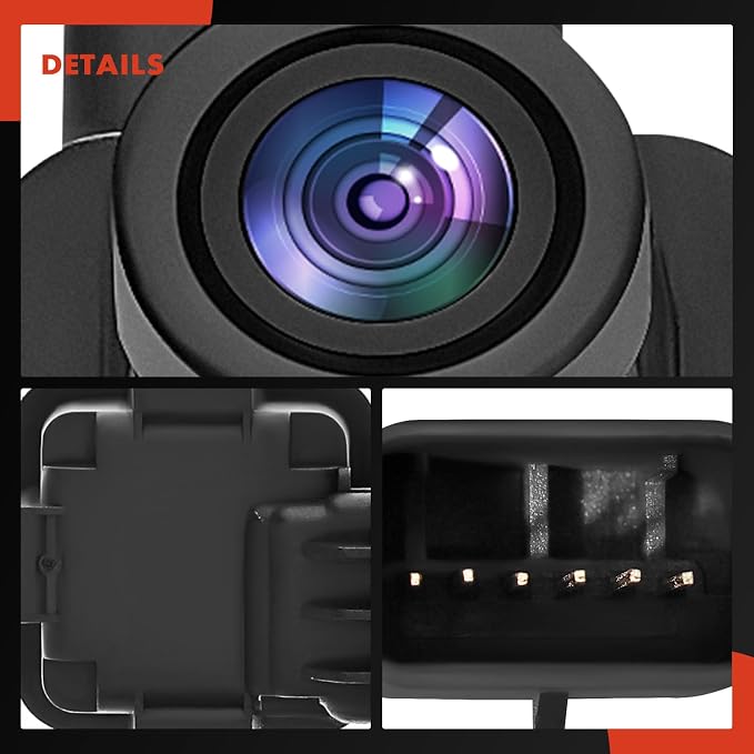 A-Premium Rear View Backup Camera C.A.P.A. Compliant Compatible with Ford | Parking Camera for Flex 2013-2019 - Replace# FO1960127C, DA8Z19G490-C, EA8Z19G490A, GA8Z19G490A