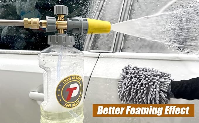 Tool Daily Foam Cannon, 1.1 mm Orifice for Foam Cannon and Foam Maker