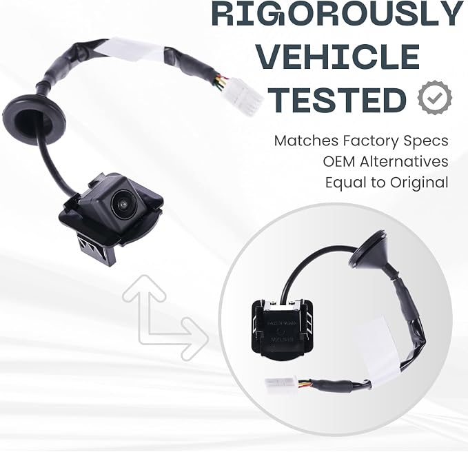 Backup Camera Replaces for 2013-2016 Mazda CX-5 OE Part # K015-67-RC0, K015-67-RC0A, KD33-67-RC0, KD33-67-RC0A, KD33-67-RC0B, KD33-67-RC0C