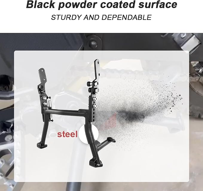 Xitomer Center stand Central Center Kickstand, Fit for KLR650 Gen 3 2022+, Motorcycle Center Kickstand Foot Center Stand