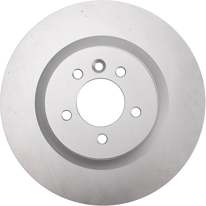 TRQ Front Brake Rotor Set G Coated Vented Compatible with 2017 Land Rover Discovery 2010-2016 LR4 2014-2017 Range Rover 2006-2017 Range Sport