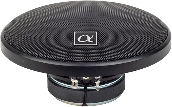 Alphasonik 1 Pair of NS52 Neuron Series 5.25" (300 Watts Max for The Pair) 150 Watts Max Per Speaker 2-Way Full-Range Car Audio Speaker with PEI Dome Tweeter Polypropylene Cone Grilles Included