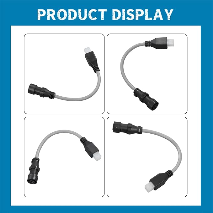 Handheld Adapter Connection Cable Replacement for EZGO TXT RXV Replacement for Curtis 1313 Handheld or 1314