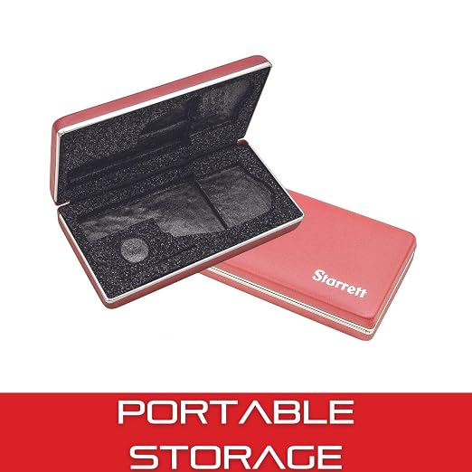 Starrett Protective Case for Electronic Micrometers for 3734/734 Series - Durable Storage, Secure Fit, Impact-Resistant Build - 949
