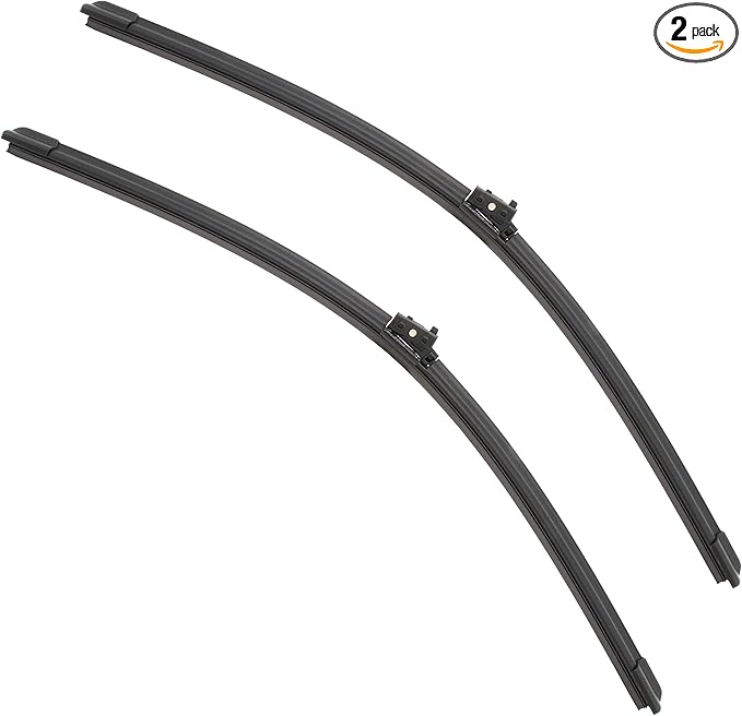 Replacement for Mercedes-Benz C300 2015-2019,C43 AMG 2017-2019 Silent Wipers -FAPIUO Front Windshield Wipers 22"+22" Blade Set (2 Pack）