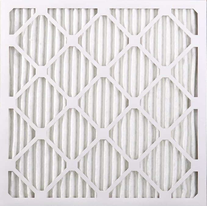 Nordic Pure 25x25x1 (Actual Size: 24 1/2 x 24 1/2 x 3/4) Pleated Air Filters MERV 14 Plus Carbon 4 Pack