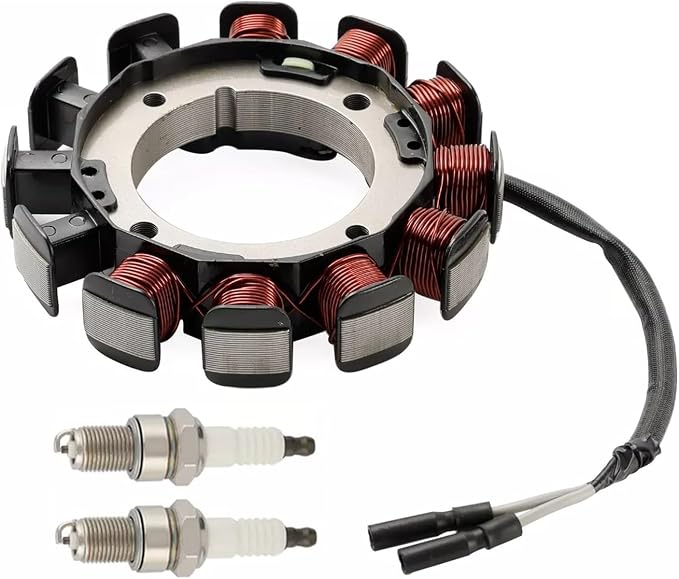 GX630 Charge Coil For Honda GX660 GX690 GXV630 GXV660 GXV690 31630-Z6L-003 (17AMP) With Spark Pulgs