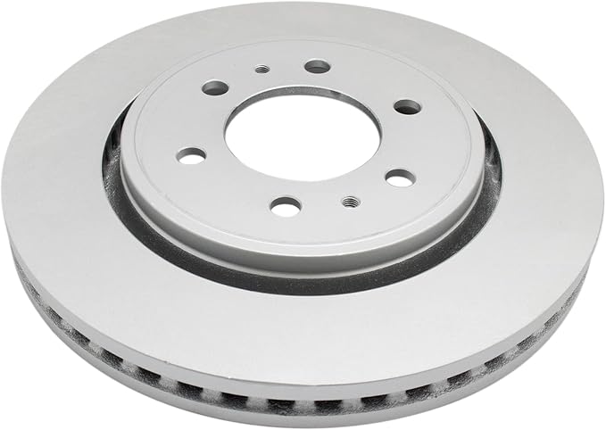 TRQ Front Brake Rotor Set G Coated Vented Compatible with 2007-2021 Ford Expedition 2010-2020 F-150 2007-2023 Lincoln Navigator