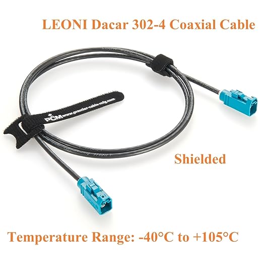 Original Rosenberger 59Z113-000-Z FAKRA Z Female to Female RF Coaxial Cable 50 Ohm Vehicle Car GPS Antenna Extension Cable for ADAS, FPD-Link GMSL2 Camera, Satellite Radio, Infotainment (5M/16.4FT)