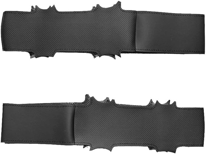 Loncky Genuine Leather Car Steering Wheel Cover for Chevrolet 2008-2013 Silverado 1500 /Silverado 2500 3500/2007-2014 Tahoe/2007-2014 Suburban 1500/2007-2013 Avalanche 1500/2009-2015 Traverse/Express