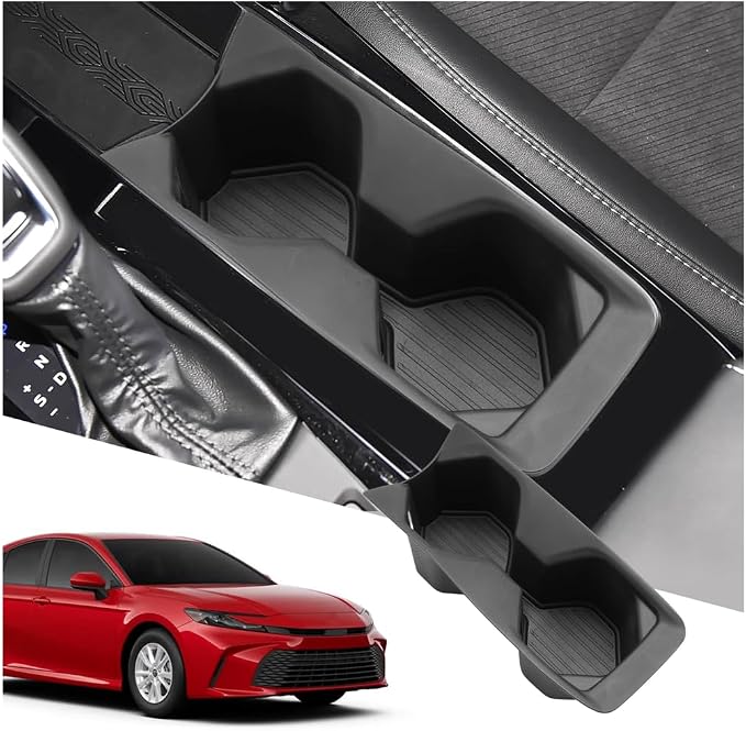 SXCY for 2025 2026 Toyota Camry Cup Holder Insert 2025 2026 Camry Accessories TPE Cup Holder Limiter for 2025 2026 Toyota Camry Console Drink Holder Adapter Non-Slip Drink Stopper Drink Stabilizer