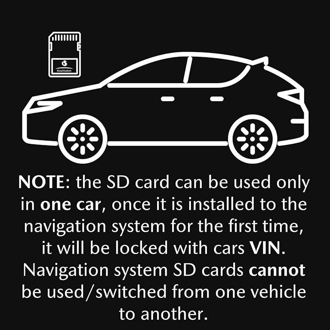 Navigation SD Card KR9D66EZ1B | No Data Fee, Works with HUD | Preloaded USA/CAN/MEX Offline GPS Maps for 3/CX 30/CX 50/CX 70(2025-2026), MX 5(2024-2026)