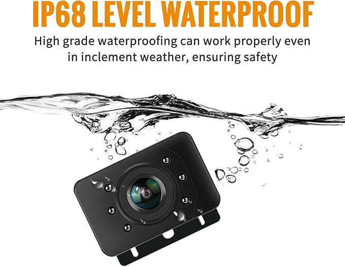 Wireless Backup Camera Systems WM1 high Definition 1080P Night Vision 4.3inches Monitor Wireless Rear View Camera for Cars sedans s-u-vs Pickups Vans