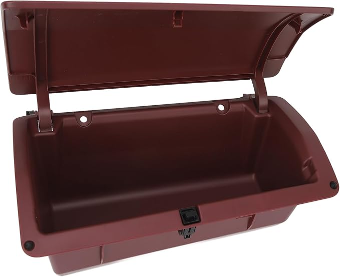 Acouto Dashboard Interior Storage Box for Vigo 20042014, Large Capacity, Material, (Red)