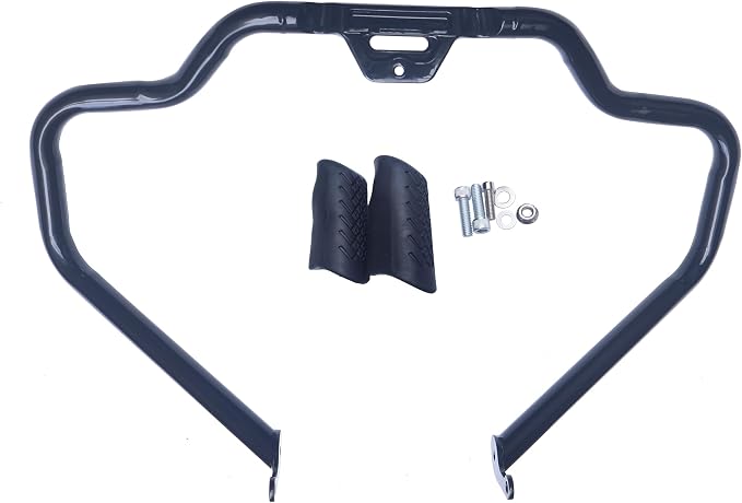32MM 1-1/4" Black Engine Crash Bar Tube Motorcycle Engine Guard Highway Crash Bar Fits for Harley Softail Breakout Deluxe Heritage Fat Bob Fat Boy Street Bob Slim Sport Glide 2018-2024