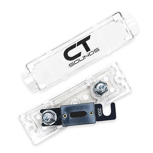 CT Sounds 1/0 Gauge CCA Complete Amp Wiring Install Kit, AMPKIT-0GA-PRO