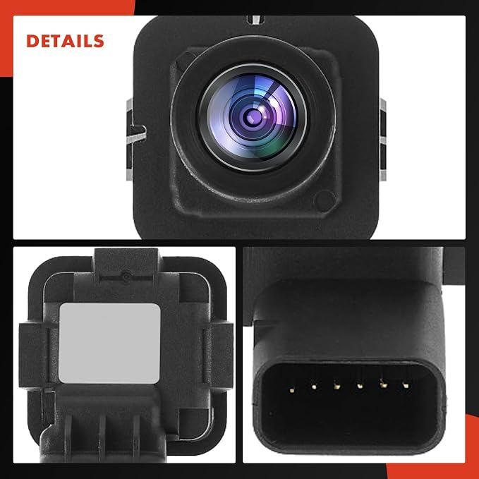 A-Premium Rear View Backup Camera - Compatible with Ford Explorer 2013 2014 2015 Sport Utility - Replace# EB5Z-19G490-A, EB5Z19G490A, DB5Z-19G490-A, DB5Z19G490A, FO1960112- Rear Park Assist Camera