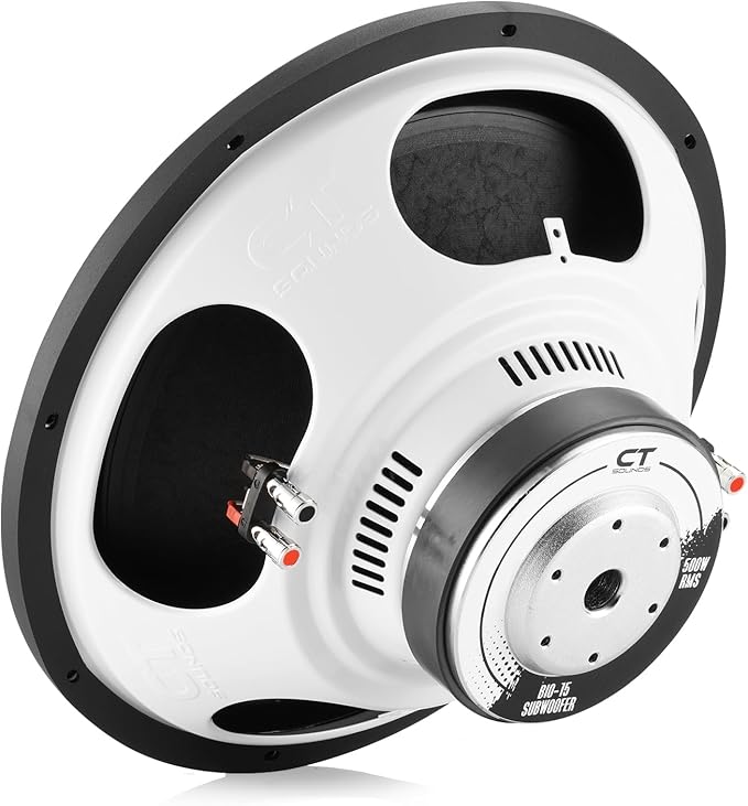 CT Sounds Bio 15” 1000-Watt Dual 4-Ohm Car Subwoofer