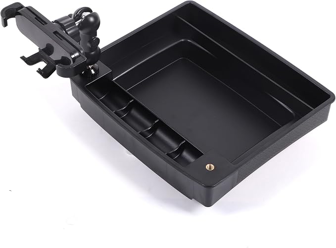 Car Dashboard Storage Tray Compatible with Nissan Frontier 2009-2017 ABS Dashboard Non-Slip Storage Organizer Tray with Phone Holder Mount Interior Accessories (Style C)