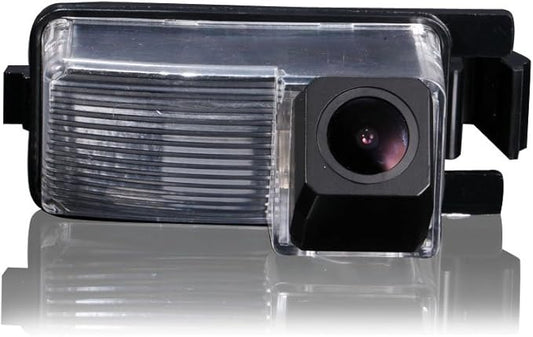 HD IP68 1280Pixels 170° License Plate Light Rear View Reversing Parking Camera Compatible with Nissan Tiida Hatchback/Livina/Skyline R35 GTR/250GT/Fairlady 350Z/370Z/CUBE GT-R Leaf Sentra Versa/Geniss
