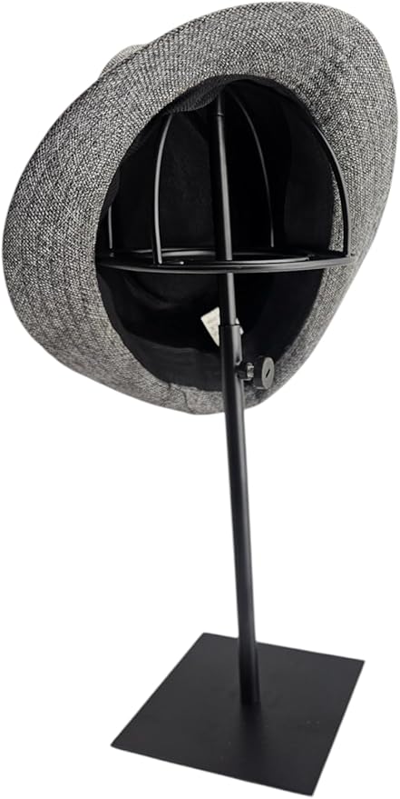 Decorative Mask Display Stand, Adjustable Height Artifact Metal Hat and Helmet Display Stand for Hats, Helmets, Masks, Wigs, Artifacts and other items.