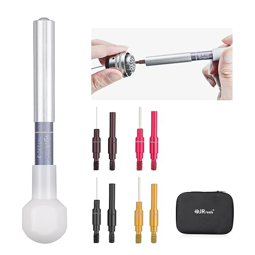 JRready ST5244-HT250 Retention Dynamometer Kit, HT250-3 Electrical Tension Tester Tool with Socket & Pin Tester Tips Provides The Correct Positioning for 20# 22# Contacts