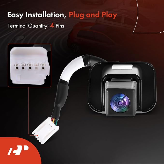 A-Premium Park Assist Camera Rear View Backup Reverse Camera Compatible with Select Mazda Models - 2014 2015 6 - Replace# GJT167RC0