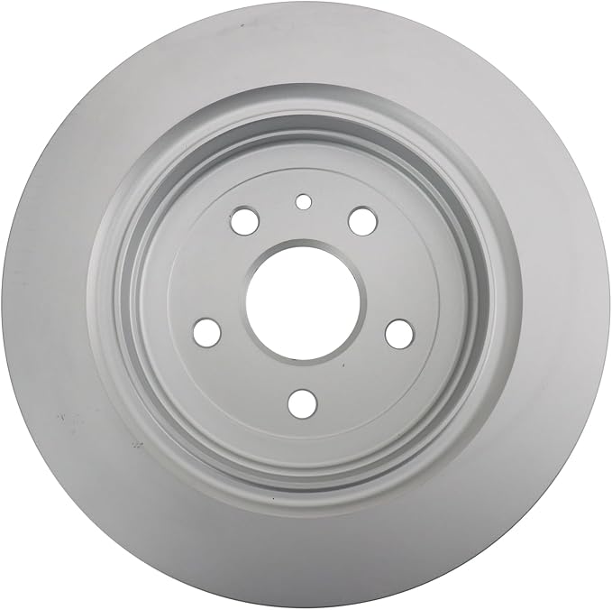 TRQ Rear Brake Rotor Set G Coated Vented Compatible with 2016-2019 Cadillac ATS 2016-2022 Chevrolet Camaro