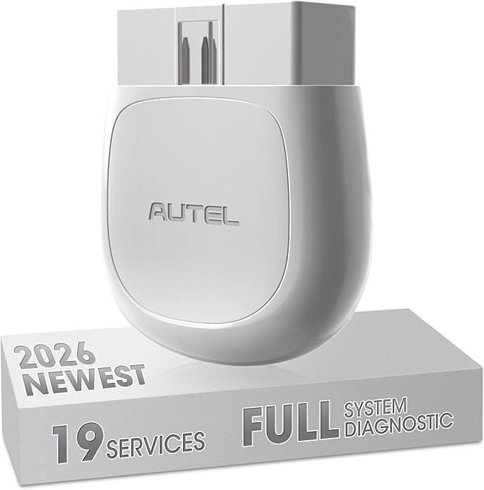 Autel MaxiAP AP200 OBD2 Scanner Bluetooth Wireless OBDII Auto Diagnostic Tool with Full System Diagnostic, 19 Reset Functions, AutoVIN, Check Engine Light Code Reader for iPhone Android