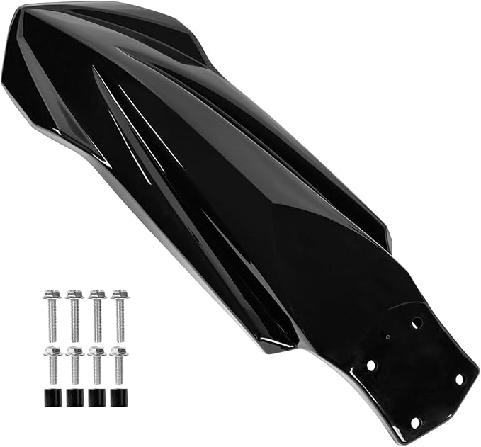 Motorcycle Front Fender Mudguard for Tenere 700 2019-2025 Tire Hugger Flap Splash Guard (Black A)