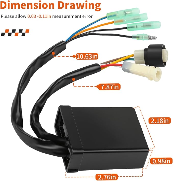 Ignition CDI Box For Yamaha XT225 1992-2000 4BE-85540-01-00