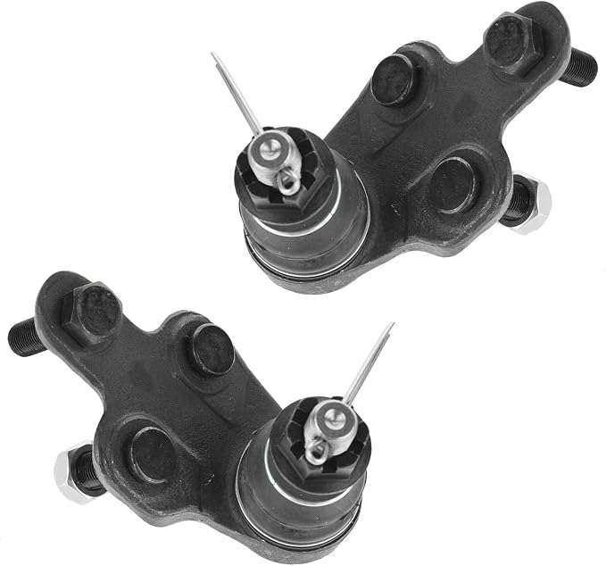TRQ Front Lower Driver and Passenger Side Ball Joint Set Compatible with 01-07 Toyota Highlander 02-06 Camry 04-10 Sienna 04-08 Solara 02-03 Lexus ES300 04-06 ES330 04-06 RX330 06-08 RX400h