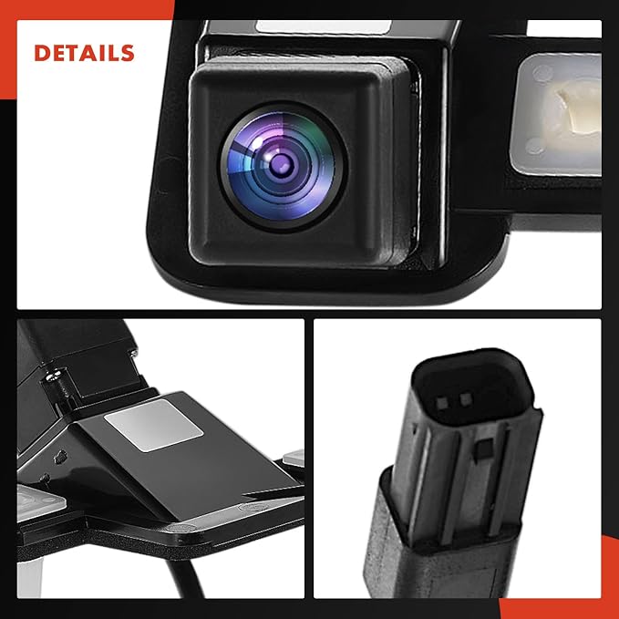 A-Premium Rear View Backup Camera Compatible with Toyota | Parking Camera for 2015 2016 2017 2018 Prius V - Replace# 86790-47060