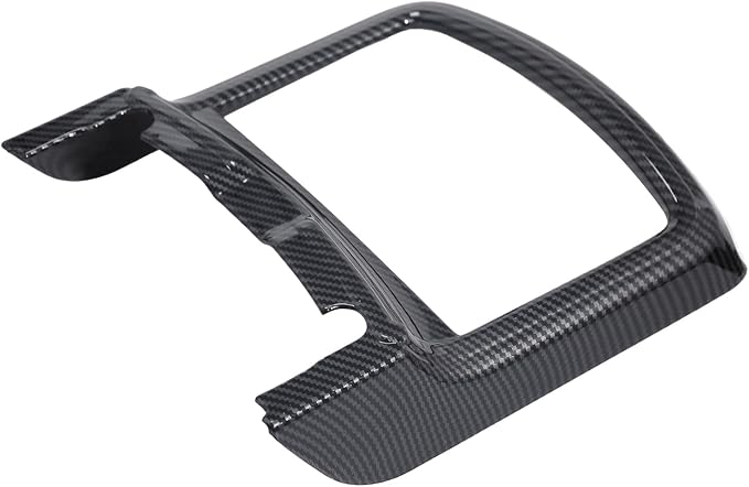 for Dodge Charger 2011-2023 for Chrysler 300 2015-2023 Interior Accessories Cup Holder Cover Trim Decor Sticker ABS Carbon Fiber