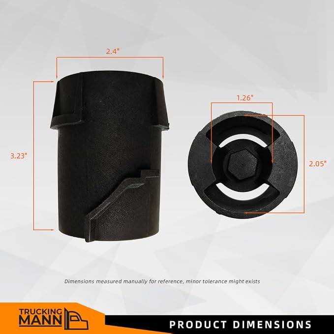 2pcs Locking Fairing Collar for KW T660 T680 Peterbilt Trucks KW T680 accessories A18-1002 Lock Fairing Collar (F01157-2)