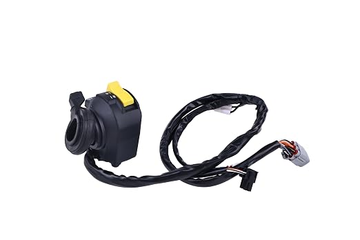 Left Handlebar Start Stop Kill Headlight Switch 37400-45G00 Compatible with Suzuki 2006-2009 LTR450 LTR450Z QuadRacer 450