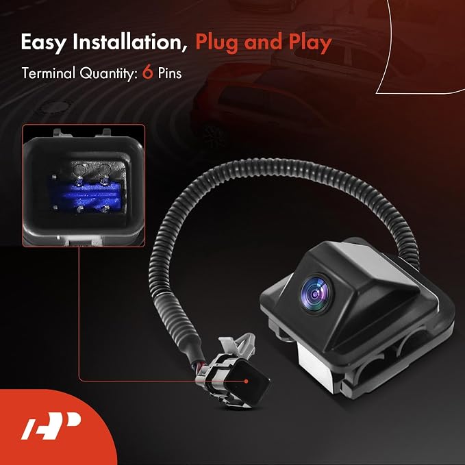 A-Premium Rear View Backup Camera Compatible with Kia | Parking Camera for 2014 2015 2016 Optima