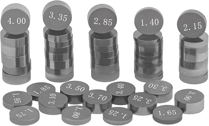 9.48mm Valve Shim Kit Replacement for Suzuki LT-Z400 QuadSport Z 2003-2012,LT-R450 QuadRacer,for Honda CRF450R CRF250R,for Yamaha YZ250F YZ450F YFZ450R WR250F Arctic Cat DVX 400 ATV (52pcs)