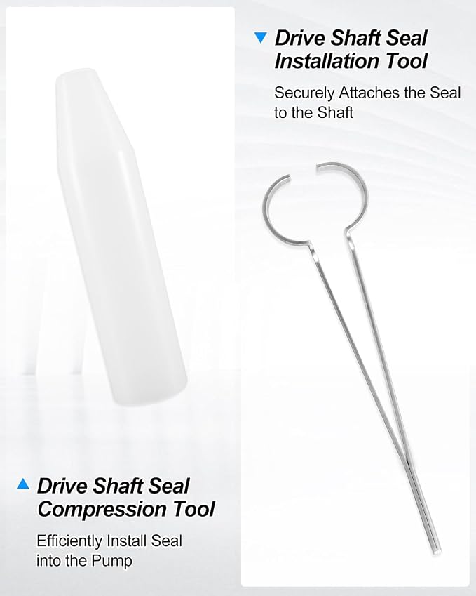 13371 22727 Injection Pump Seal Tool Kit Fit for Roosamaster Stanadyne Pump | Drive Shaft Seal Installation Tool, for Accurate Installation, for 10453 Umbrella Seal, Compression Installation Tool