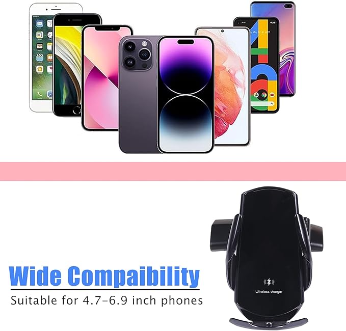 HAPPYHORSE Car Phone Mount Compatible with Toyot@ Tundra/Sequoia 2007-2013 Central Control Navigation Cell Phone Holder Dash Clip Dash Panel Mobile Phone Bracket Stand Accessories (Style C)